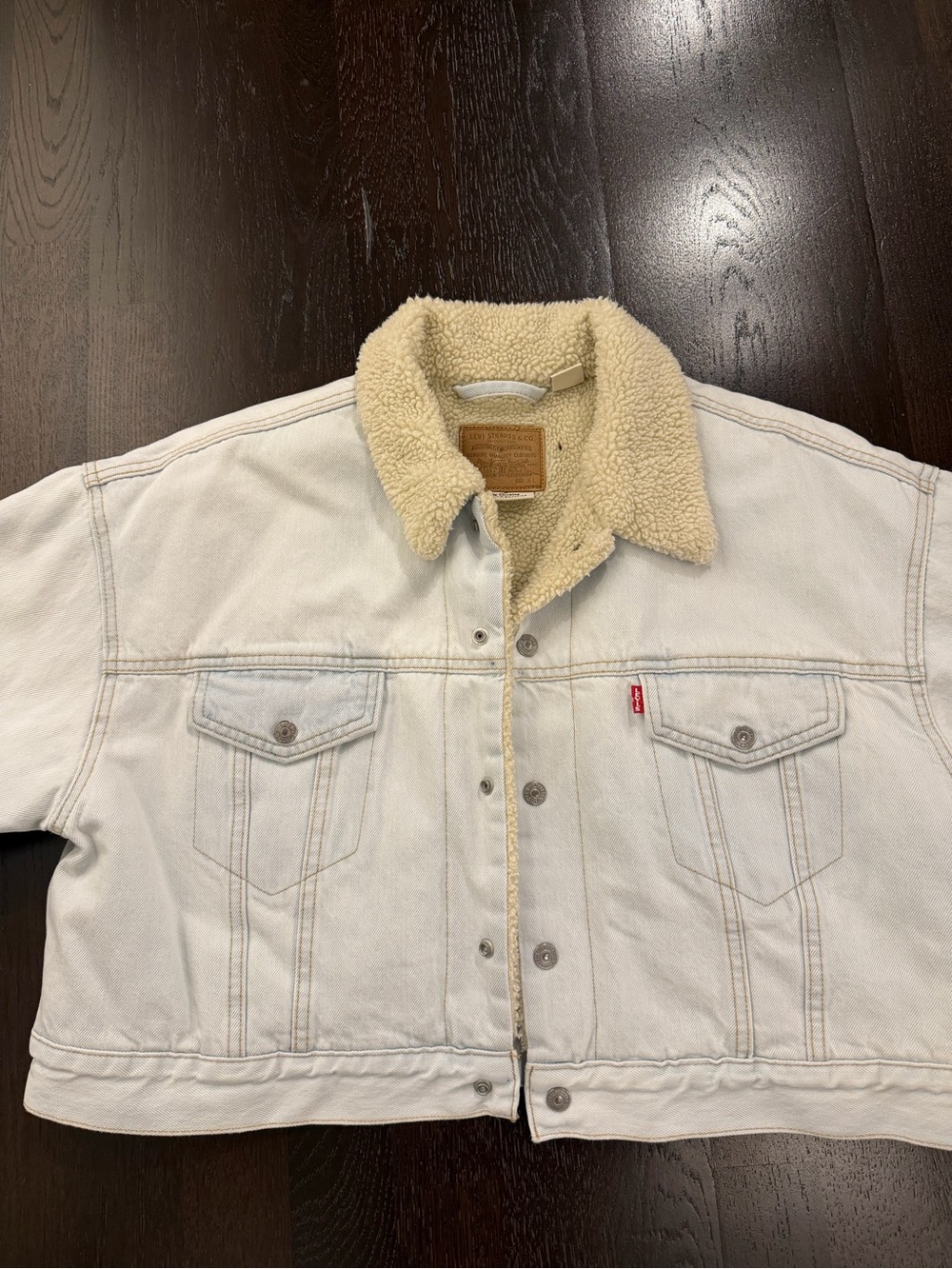 Levi's Sherpa-Trim Denim Jacket